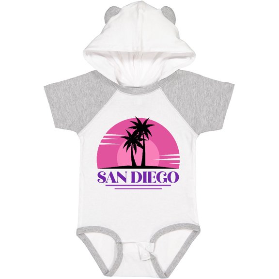 Inktastic San Diego California Beach Souvenir Girls Baby Bodysuit