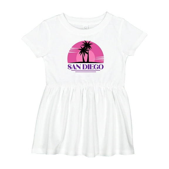 Inktastic San Diego California Beach Souvenir Girls Baby Dress