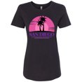 thumbnail image 1 of Inktastic San Diego California Beach Souvenir Women's T-Shirt, 1 of 5