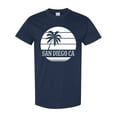 thumbnail image 1 of Inktastic San Diego California Beach T-Shirt, 1 of 5