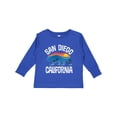 thumbnail image 1 of Inktastic San Diego California Bear Sunset Boys or Girls Long Sleeve Toddler T-Shirt, 1 of 5