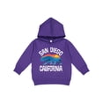 thumbnail image 1 of Inktastic San Diego California Bear Sunset Toddler Hoodie, 1 of 4