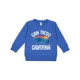 thumbnail image 1 of Inktastic San Diego California Bear Sunset Toddler Sweatshirt, 1 of 4