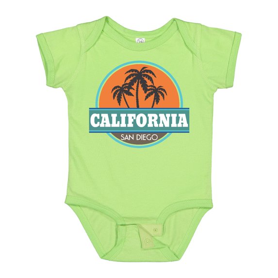 Inktastic San Diego California Boys or Girls Baby Bodysuit