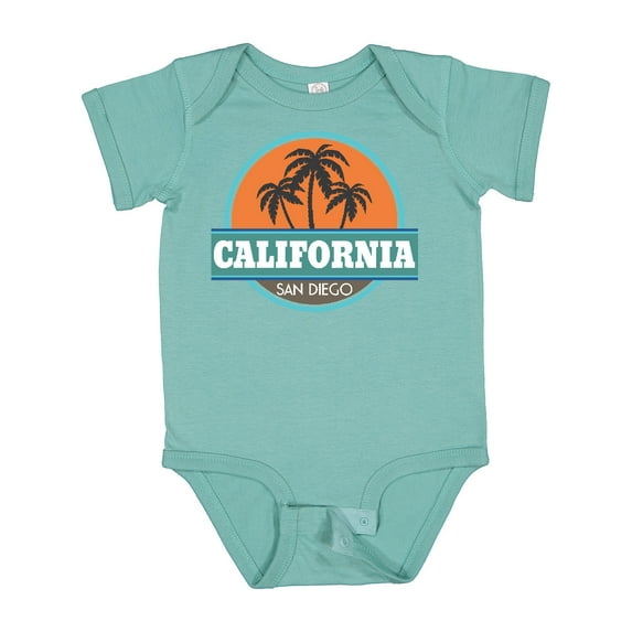 Inktastic San Diego California Boys or Girls Baby Bodysuit