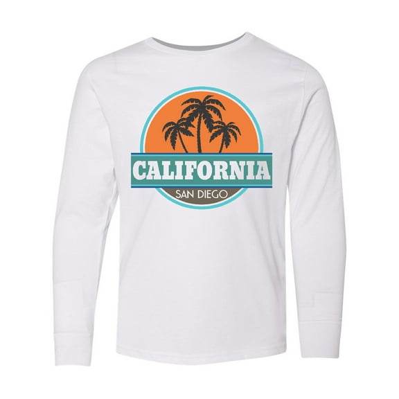 Inktastic San Diego California Long Sleeve Youth T-Shirt