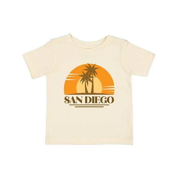 Inktastic San Diego California Retro Sunset Boys or Girls Baby T-Shirt