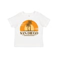 thumbnail image 1 of Inktastic San Diego California Retro Sunset Boys or Girls Toddler T-Shirt, 1 of 5