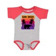 thumbnail image 1 of Inktastic San Diego California Sunset Boys or Girls Baby Bodysuit, 1 of 5