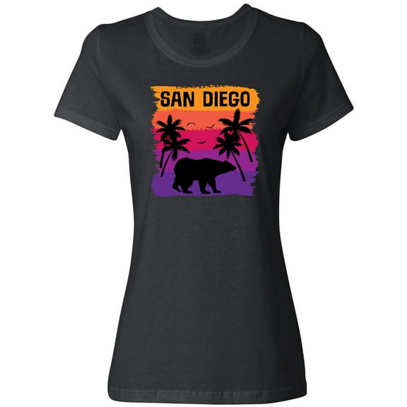 Inktastic San Diego California Sunset Women's T-Shirt
