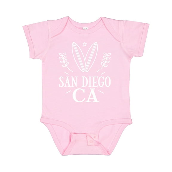 Inktastic San Diego California Surfing Boys or Girls Baby Bodysuit