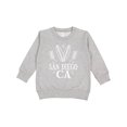 thumbnail image 1 of Inktastic San Diego California Surfing Toddler Sweatshirt, 1 of 4
