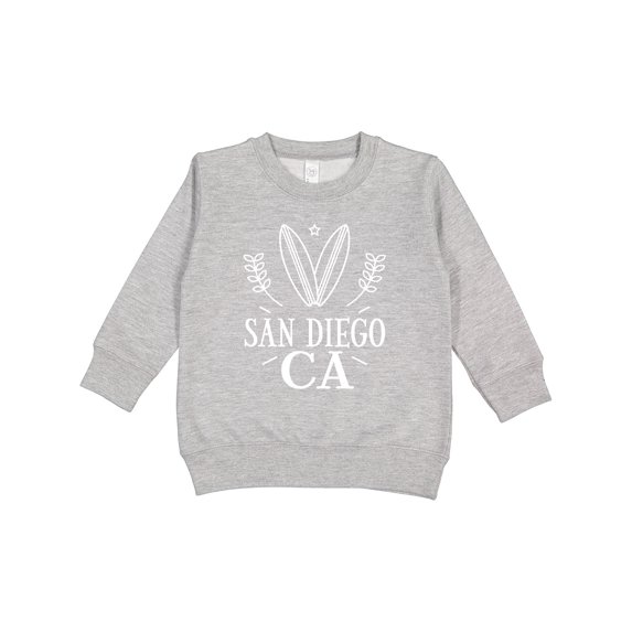 Inktastic San Diego California Surfing Toddler Sweatshirt