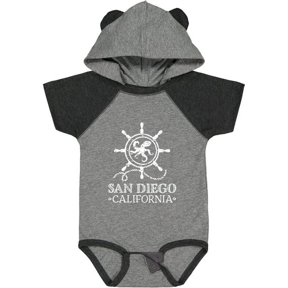 Inktastic San Diego California Travel Boys or Girls Baby Bodysuit