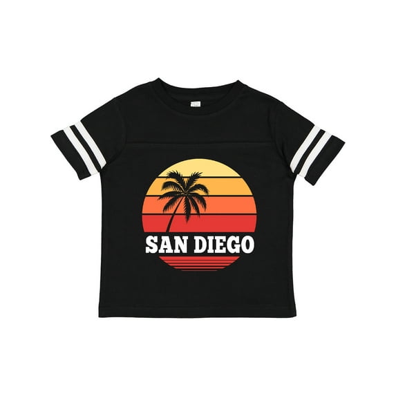 Inktastic San Diego California Vacation Retro Sunset Boys or Girls Toddler T-Shirt