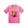 thumbnail image 1 of Inktastic San Diego California Watercolor Sunset Youth T-Shirt, 1 of 5