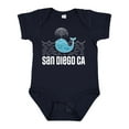 thumbnail image 1 of Inktastic San Diego California Whale Boys or Girls Baby Bodysuit, 1 of 5