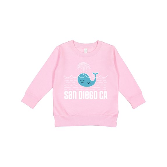 Inktastic San Diego California Whale Toddler Sweatshirt