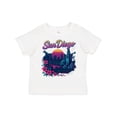 thumbnail image 1 of Inktastic San Diego Retro Sunset Skyline Boys or Girls Toddler T-Shirt, 1 of 5