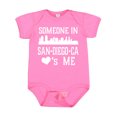 thumbnail image 1 of Inktastic San Diego Someone Loves Me Skyline Boys or Girls Baby Bodysuit, 1 of 5
