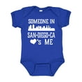 thumbnail image 1 of Inktastic San Diego Someone Loves Me Skyline Boys or Girls Baby Bodysuit, 1 of 5