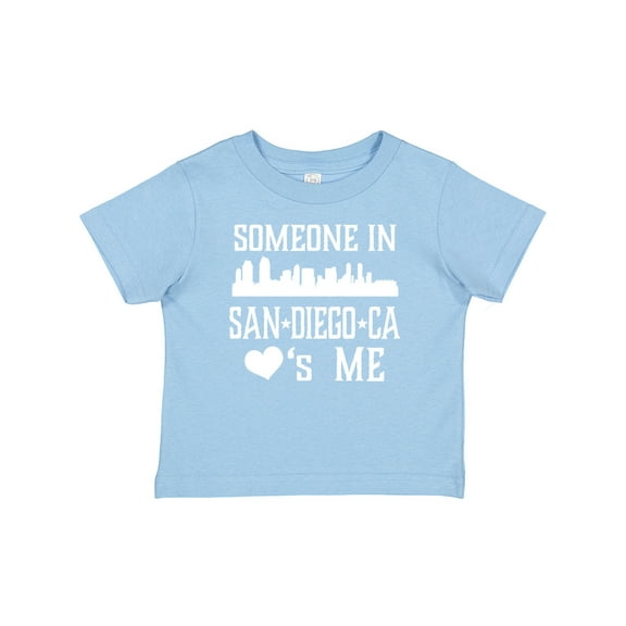 Inktastic San Diego Someone Loves Me Skyline Boys or Girls Baby T-Shirt