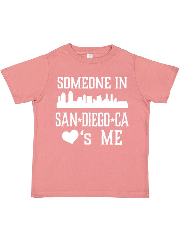 San Diego Someone Loves Me Skyline Boys or Girls Toddler T-Shirt
