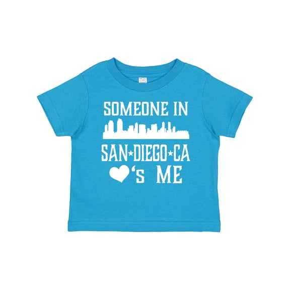 Inktastic San Diego Someone Loves Me Skyline Boys or Girls Toddler T-Shirt