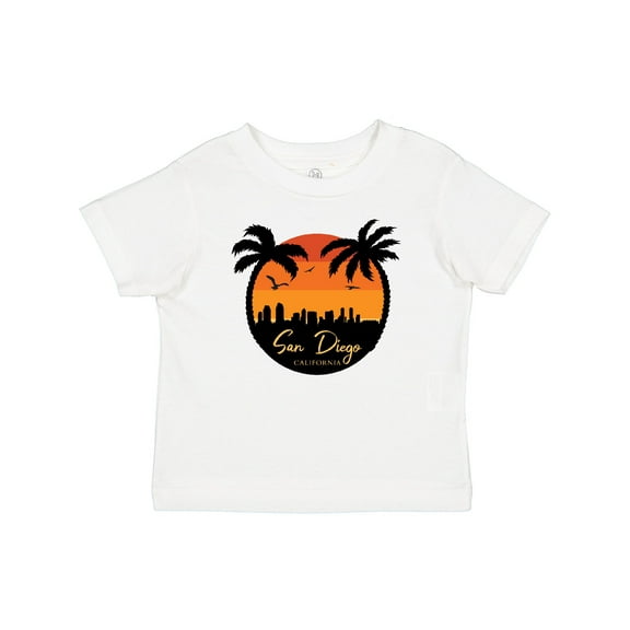 Inktastic San Diego Sunset Skyline Boys or Girls Baby T-Shirt