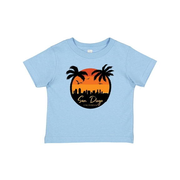Inktastic San Diego Sunset Skyline Boys or Girls Baby T-Shirt