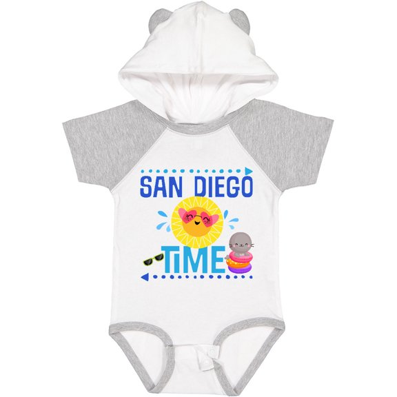 Inktastic San Diego Vacation Cute Beach Boys or Girls Baby Bodysuit