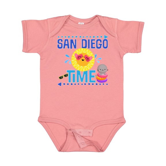 Inktastic San Diego Vacation Cute Beach Boys or Girls Baby Bodysuit
