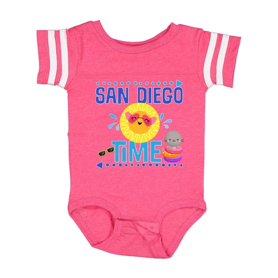 Inktastic San Diego Vacation Cute Beach Boys or Girls Baby Bodysuit