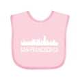 thumbnail image 1 of Inktastic San Francisco California Skyline CA Cities Boys or Girls Baby Bib, 1 of 4