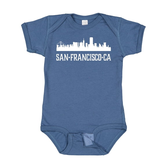 Inktastic San Francisco California Skyline Ca Cities Boys or Girls Baby Bodysuit