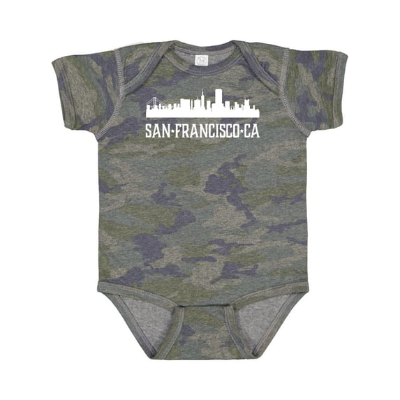 Inktastic San Francisco California Skyline Ca Cities Boys or Girls Baby Bodysuit