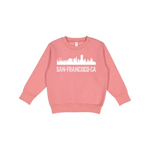 Inktastic San Francisco California Skyline Ca Cities Toddler Sweatshirt