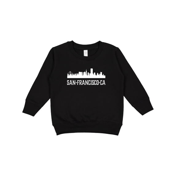 Inktastic San Francisco California Skyline Ca Cities Toddler Sweatshirt
