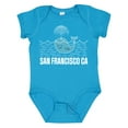 thumbnail image 1 of Inktastic San Francisco California Whale Watching Boys or Girls Baby Bodysuit, 1 of 5