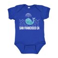 thumbnail image 1 of Inktastic San Francisco California Whale Watching Boys or Girls Baby Bodysuit, 1 of 5