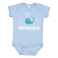 thumbnail image 1 of Inktastic San Francisco California Whale Watching Boys or Girls Baby Bodysuit, 1 of 5