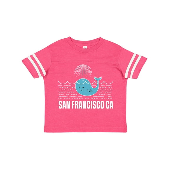 Inktastic San Francisco California Whale Watching Boys or Girls Toddler T-Shirt