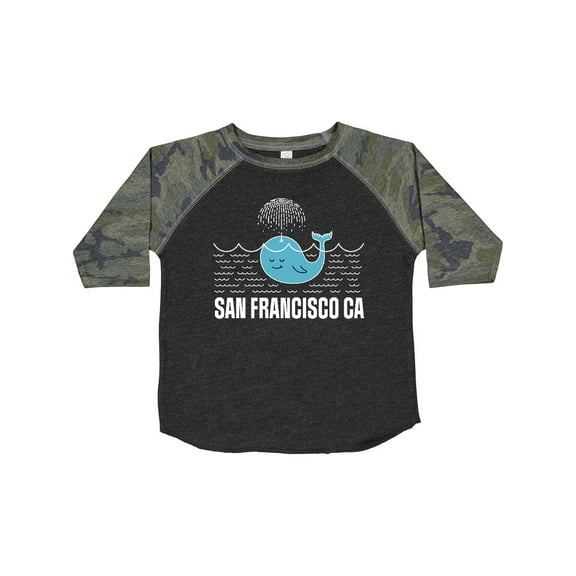 Inktastic San Francisco California Whale Watching Boys or Girls Toddler T-Shirt