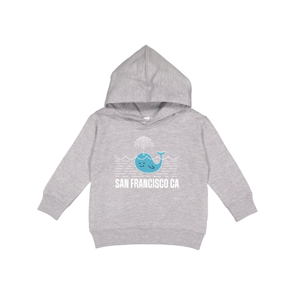 Inktastic San Francisco California Whale Watching Toddler Hoodie