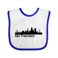thumbnail image 1 of Inktastic San Francisco Skyline Boys or Girls Baby Bib, 1 of 4