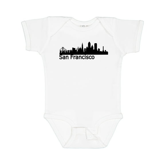 Inktastic San Francisco Skyline Boys or Girls Baby Bodysuit