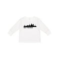 thumbnail image 1 of Inktastic San Francisco Skyline Boys or Girls Long Sleeve Toddler T-Shirt, 1 of 5
