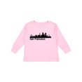 thumbnail image 1 of Inktastic San Francisco Skyline Boys or Girls Long Sleeve Toddler T-Shirt, 1 of 5