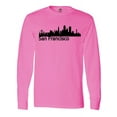 thumbnail image 1 of Inktastic San Francisco Skyline Long Sleeve T-Shirt, 1 of 5
