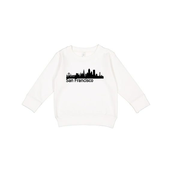 Inktastic San Francisco Skyline Toddler Sweatshirt